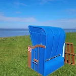 Tatil Evi Moewennest 18, Butjadingen, Tossens, Sauna, Strandkorb, Nordsee, 3 Sz, Bis 8 Gaeste 2 Kleinkinder