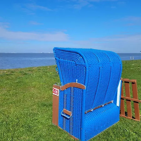 بيت للعطل Moewennest 18, Butjadingen, Tossens, Sauna, Strandkorb, Nordsee, 3 Sz, Bis 8 Gaeste 2 Kleinkinder