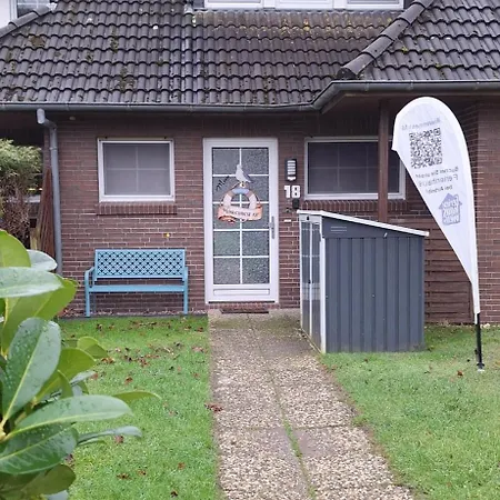 Moewennest 18, Butjadingen, Tossens, Sauna, Strandkorb, Nordsee, 3 Sz, Bis 8 Gaeste 2 Kleinkinder بيت للعطل *