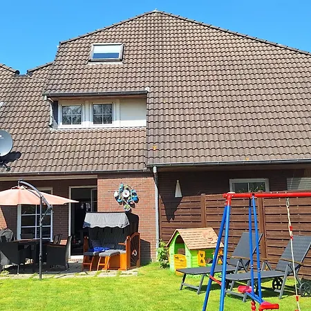 بيت للعطل Moewennest 18, Butjadingen, Tossens, Sauna, Strandkorb, Nordsee, 3 Sz, Bis 8 Gaeste 2 Kleinkinder بوتجادينغين