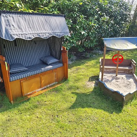 Moewennest 18, Butjadingen, Tossens, Sauna, Strandkorb, Nordsee, 3 Sz, Bis 8 Gaeste 2 Kleinkinder * بوتجادينغين