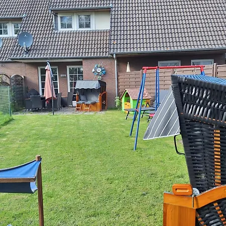بيت للعطل Moewennest 18, Butjadingen, Tossens, Sauna, Strandkorb, Nordsee, 3 Sz, Bis 8 Gaeste 2 Kleinkinder