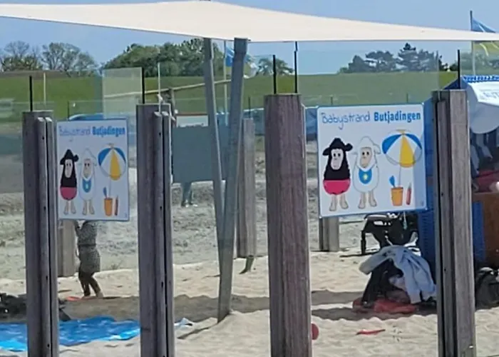 Moewennest 18, Butjadingen, Tossens, Sauna, Strandkorb, Nordsee, 3 Sz, Bis 8 Gaeste 2 Kleinkinder Дом отдыха *