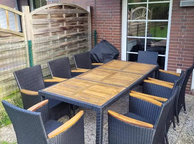Nyaraló Moewennest 18, Butjadingen, Tossens, Sauna, Strandkorb, Nordsee, 3 Sz, Bis 8 Gaeste 2 Kleinkinder Butjadingen