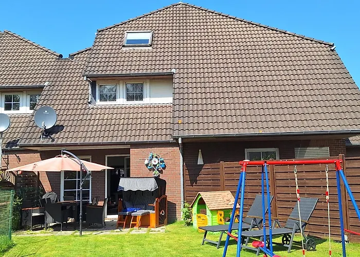 Nyaraló Moewennest 18, Butjadingen, Tossens, Sauna, Strandkorb, Nordsee, 3 Sz, Bis 8 Gaeste 2 Kleinkinder Butjadingen