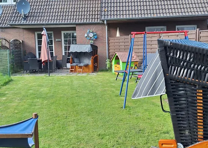 Nyaraló Moewennest 18, Butjadingen, Tossens, Sauna, Strandkorb, Nordsee, 3 Sz, Bis 8 Gaeste 2 Kleinkinder