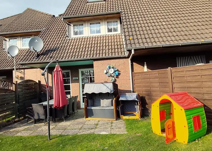 Moewennest 18, Butjadingen, Tossens, Sauna, Strandkorb, Nordsee, 3 Sz, Bis 8 Gaeste 2 Kleinkinder Дом отдыха *